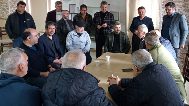 Başkan Küçükoğlu, Erzurum'daki depremzedeleri ziyaret etti