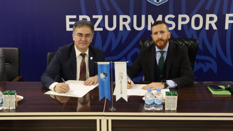 Erzurumspor, myWorld’le İş Ortaklığı Gerçekleştirdi.