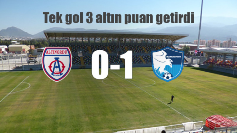 TFF 1. Lig: Altınordu - 0  Erzurumspor - 1