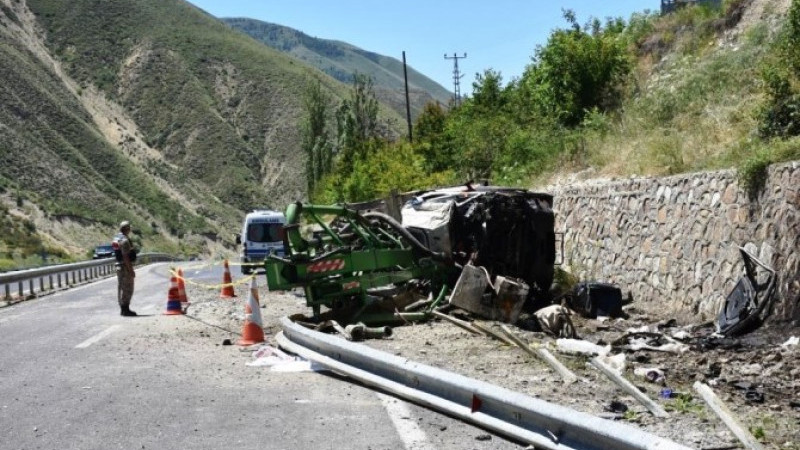 Erzurum'da jandarma bölgesinde 10 ayda 110 kaza oldu
