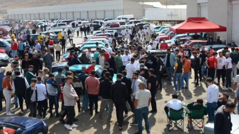 Aşkale'de Türkiye Modifiye Otomobil Fuarı düzenlendi