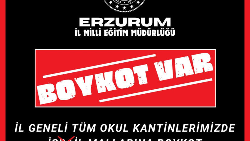 Erzurum'daki bütün okullarda İTrail ürünlerinin satışı yasaklandı