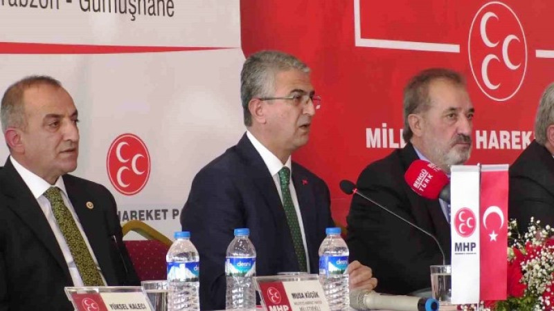 Erzurum'da genişletilmiş MHP istişare buluşması
