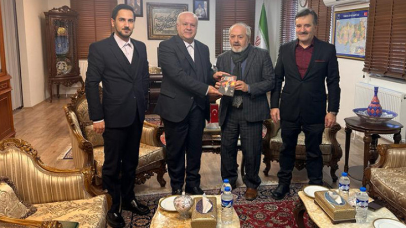 ESTP Başkanı Güvenli İran Başkonsolosu’nu ziyaret etti