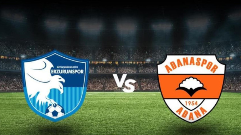 TFF 1. Lig: Erzurumspor  FK 1 - 0 Adanaspor AŞ