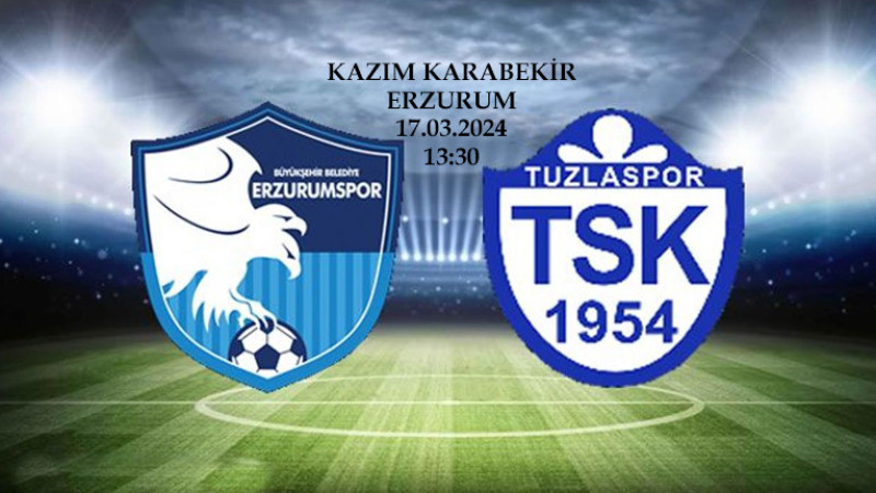 Erzurumspor FK-Tuzlaspor maçını Saka yönetecek