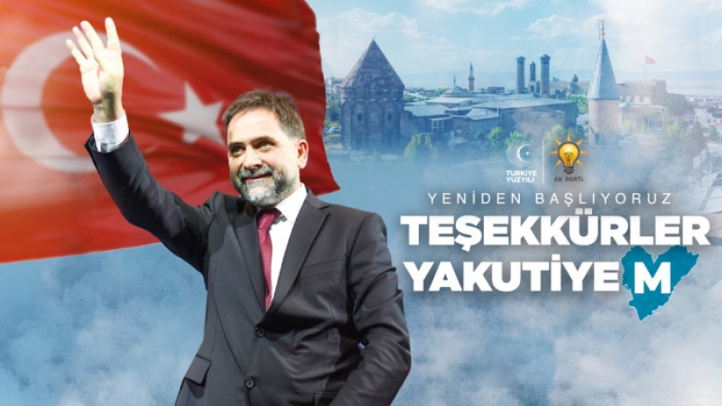 Erzurum'un en çok oy alan Belediye Başkanı Uçar oldu