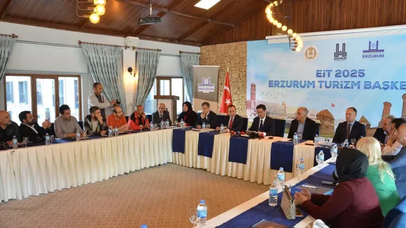 EİT 2025 Erzurum Turizm Başkenti toplantısı yapıldı