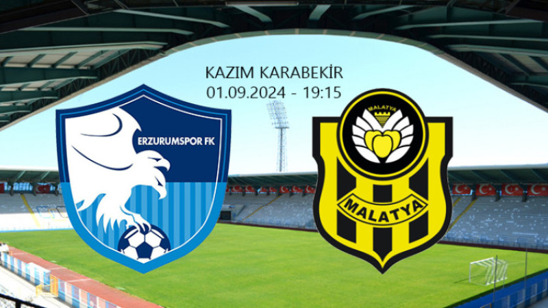 Erzurumspor FK-Yeni Malatyaspor maçını Yorgancılar yönetecek