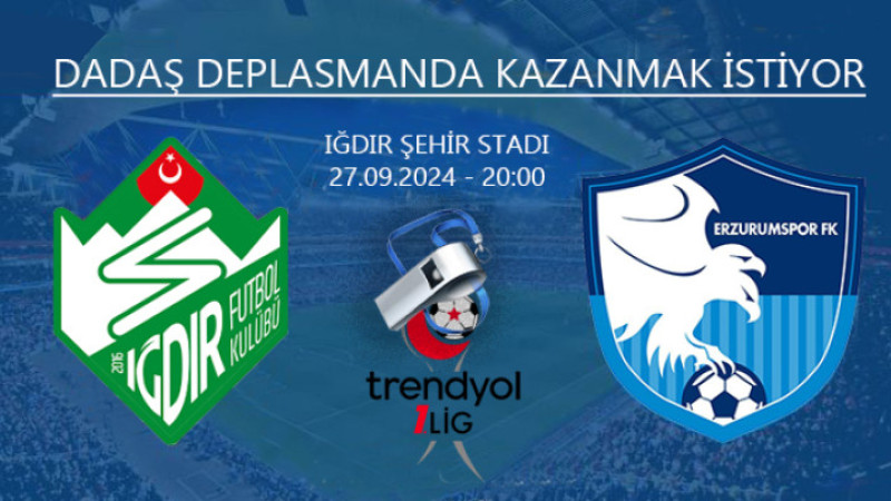 Alagöz Holding Iğdırspor-Erzurumspor maçını Kol yönetecek