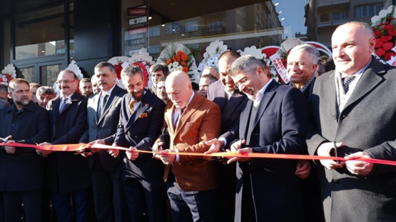 Erzurum Gazeteciler Cemiyeti'nin yeni merkez binası törenle açıldı