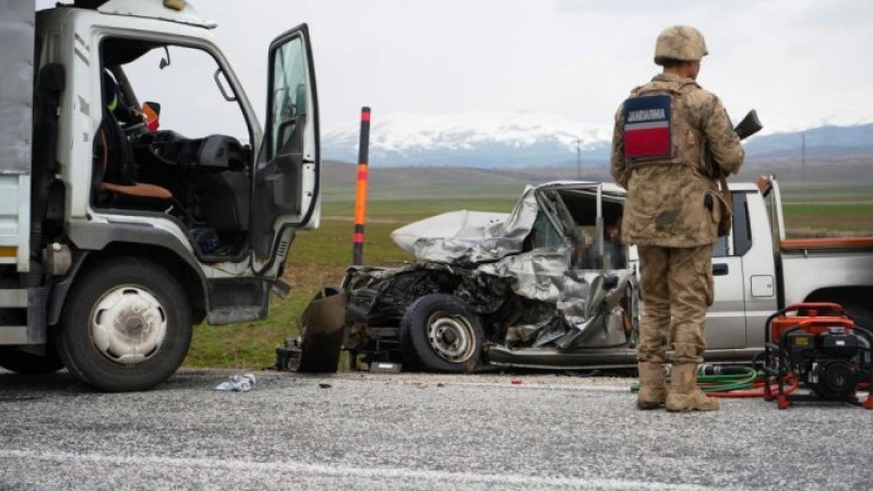 Jandarma bölgesinde 250 ölümlü, yaralamalı kaza oldu