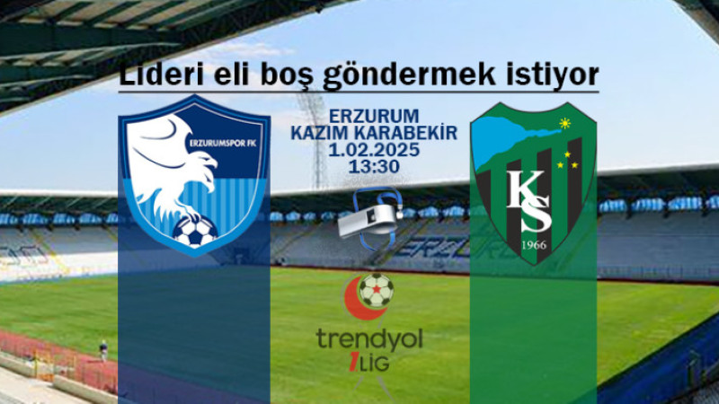 Erzurumspor FK-Kocaelispor maçını Turtay yönetecek