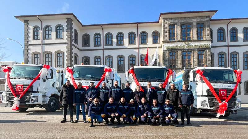 Yakutiye Belediyesi araç filosunu genişletti