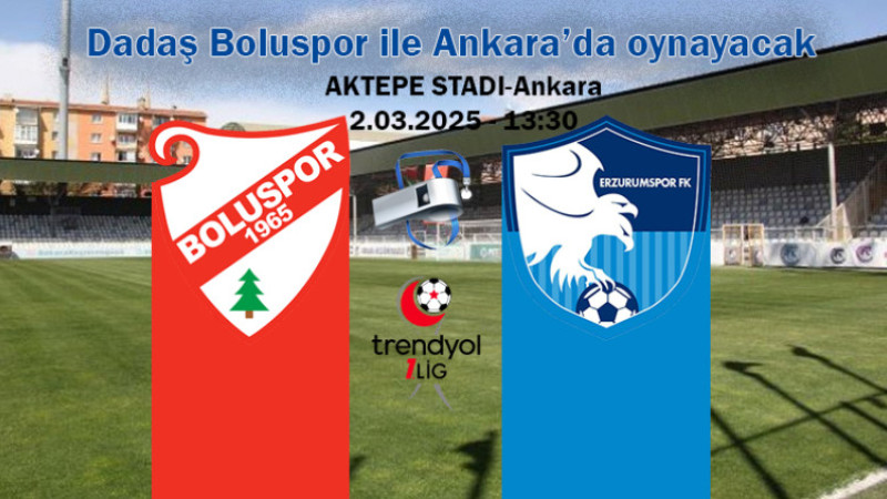 Boluspor-Erzurumspor FK maçını Taşkınsoy yönetecek