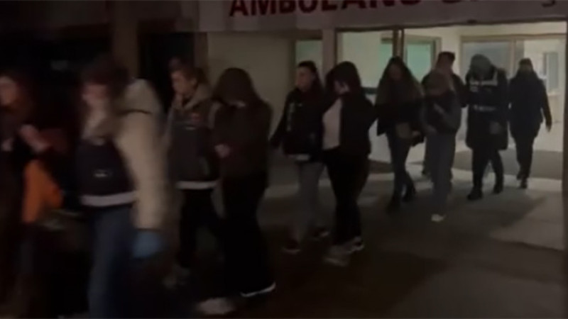 Erzurum'da fuhuş otellerine operasyon yapıldı