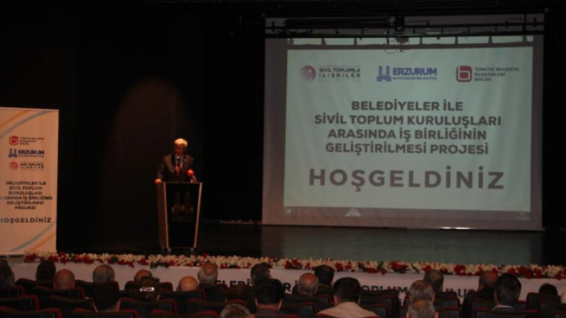 Erzurum'da belediyeler ve STK'lar toplantısı yapıldı