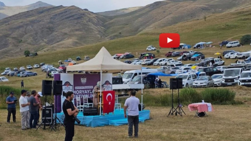 İspir Mor Yayla'da  festival düzenlendi