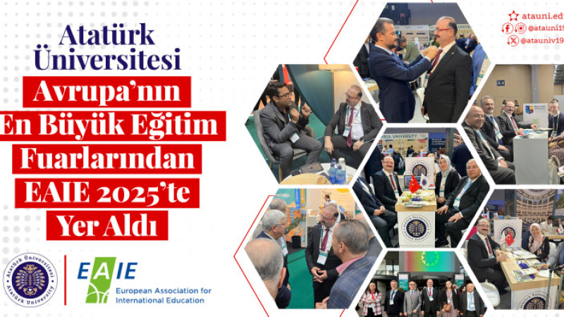 Atataürk Üniversitesi EAIE katıldı