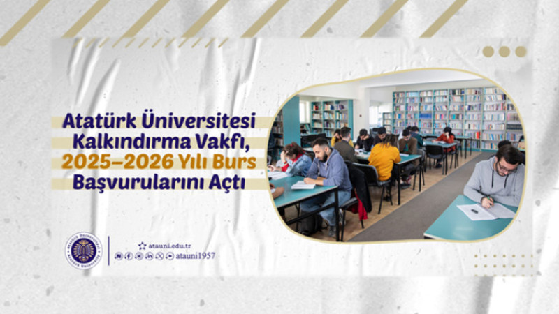 2025-2026 eğitim-öğretim yılı burs başvurularını açtı