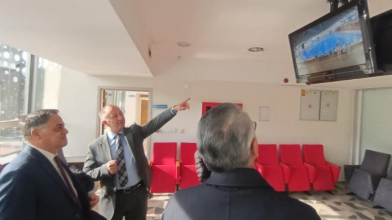 Çakmur, şube ve ilçe müdürlerini gezdirdi