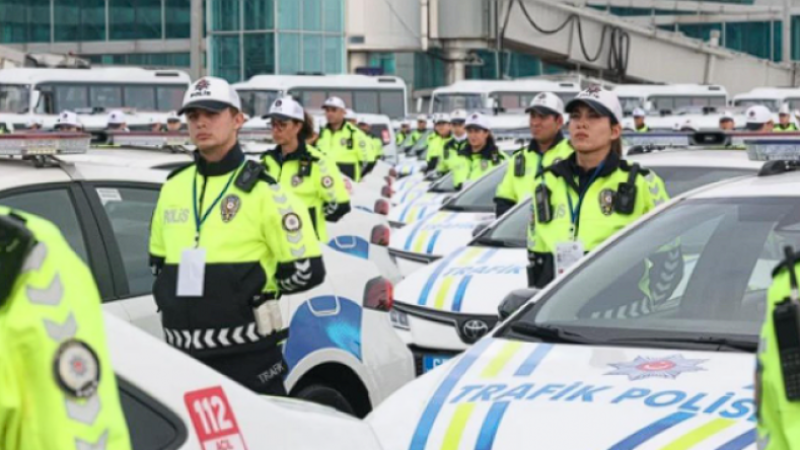 Erzurum emniyetine 74 yeni araç...