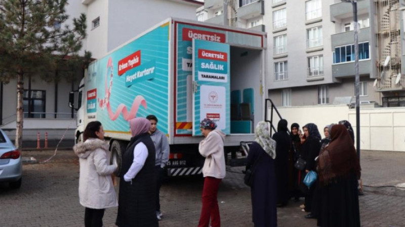 KETEM tırı Oltu’da tarama yapıyor