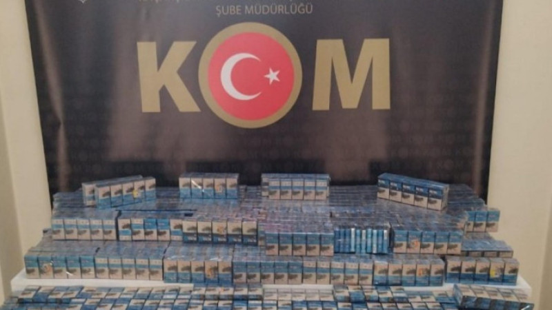 Erzurum’da Kaçak Sigara Operasyonu 1 kişi tutuklandı