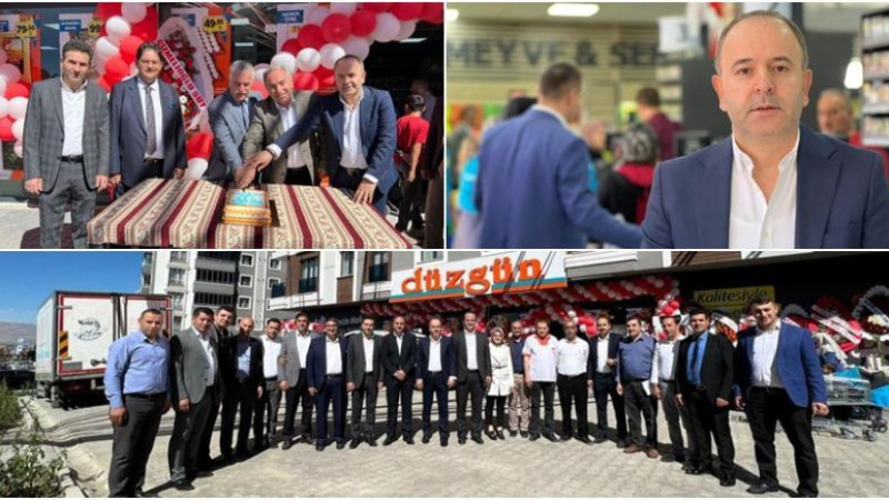 Düzgün Marketler Zinciri 25. Şubesini 24 Ocak'ta açıyor
