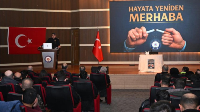 Erzurum Emniyeti sigaraya savaş açıldı