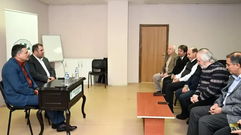 Vali Çiftçi'den TYB Erzurum Şubesi'ne ziyaret