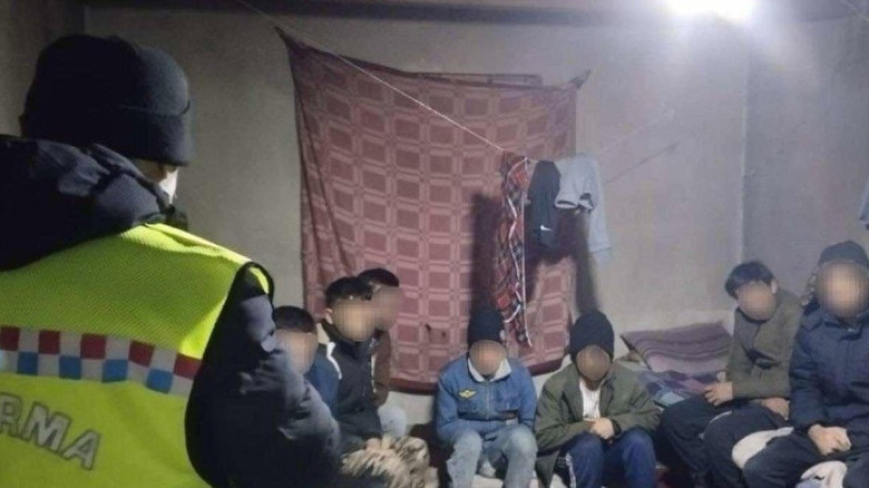 Erzurum'da 53 düzensiz göçmen yakalandı