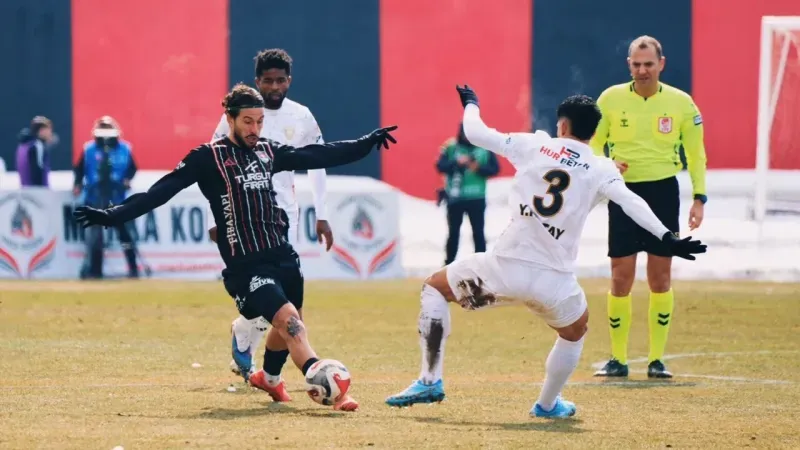 Vanlılar kartopu attı Erzurumspor gol: 0-3