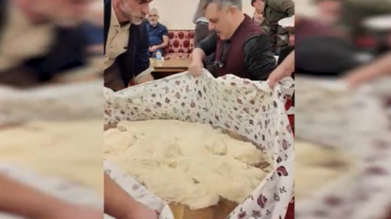 Vali Mustafa Çiftçi, Tel Helvası Geleneğine Katıldı