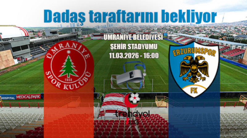 Ümraniyespor Erzurumspor FK maçını Çelik yönetecek