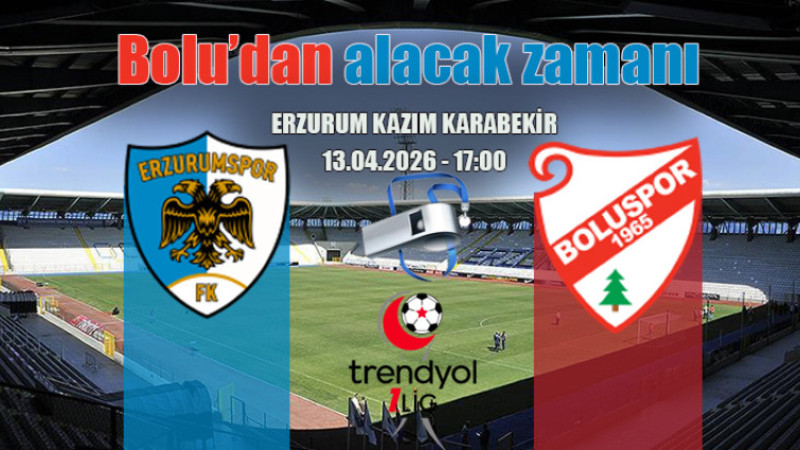 Erzurumspor-Boluspor maçını Olcar yönetecek