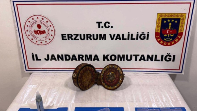 Erzurum'da Uyuşturucu ve Tarihi Eser Ele Geçirildi