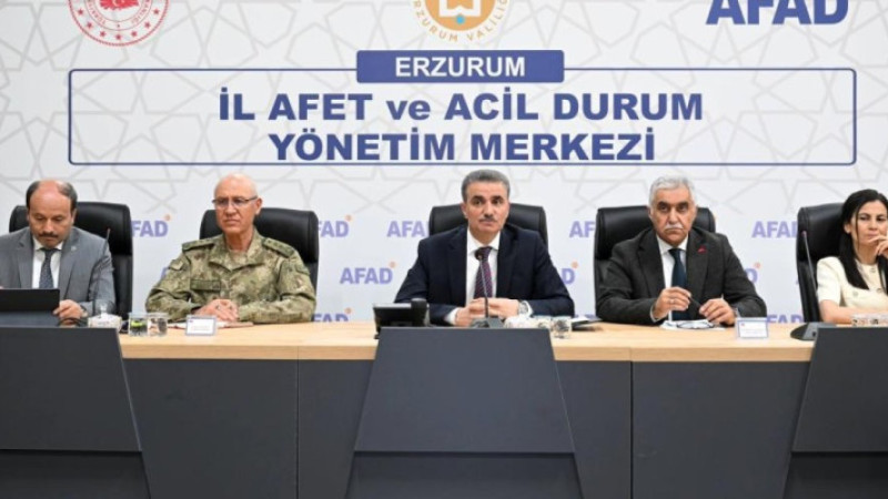 Erzurum'da sığınaklar masaya yatırıldı