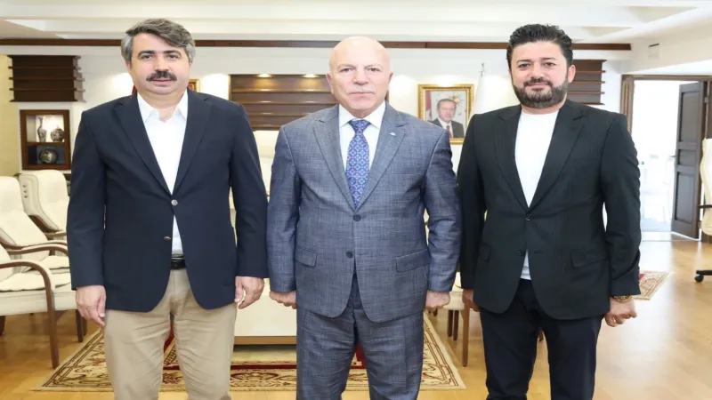 Başkan Yılmaz’dan Erzurum'a nezaket ziyaret