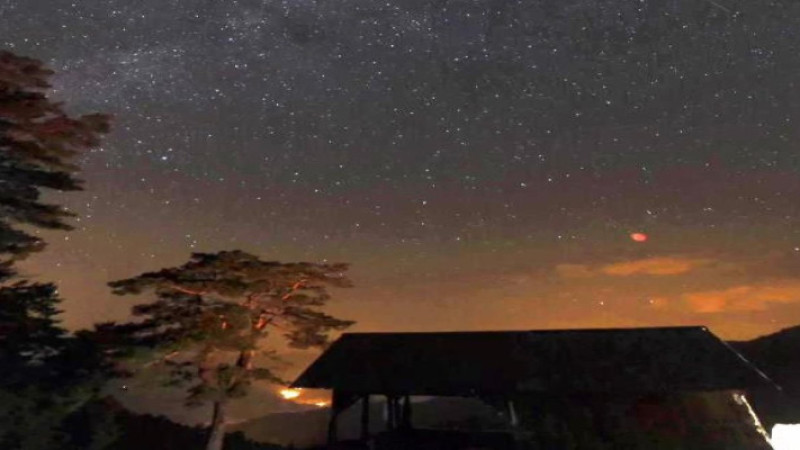 Perseid meteor yağmuru, Uzundere'de izlendi
