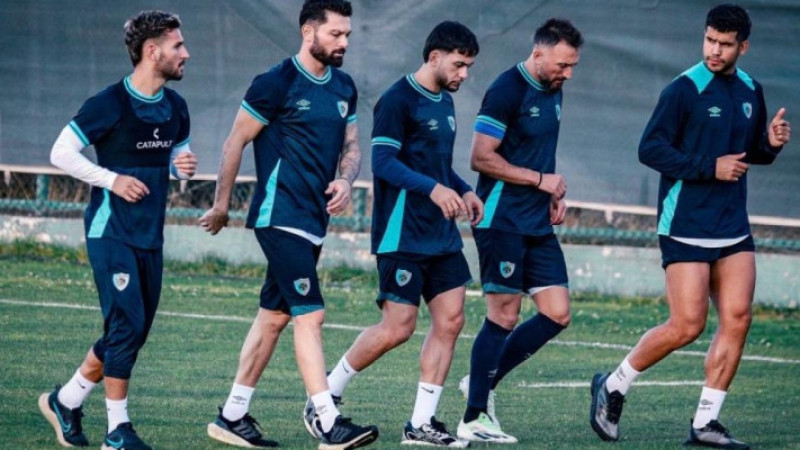 Milli ara sonrası ilk antrenman