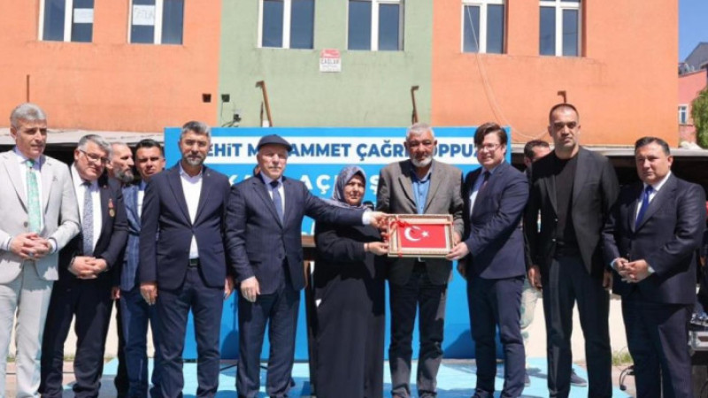Şehidin adı yaşadığı sokağa verildi