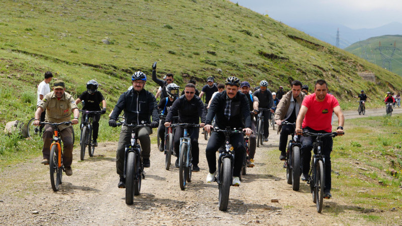  “Tarihe Pedallıyoruz” etkinliği yoğun bir katılımla gerçekleştirildi