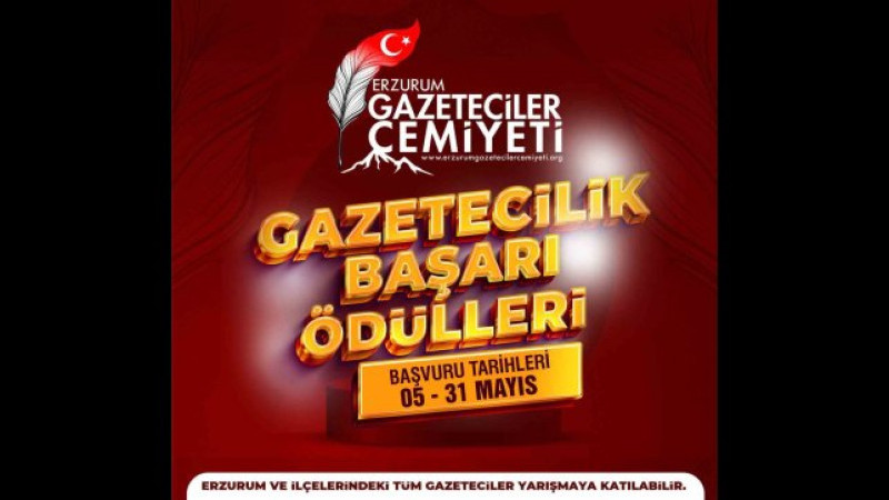 Gazetecilik ödüllerinin sonuçları 23 Temmuz’da açıklanacak