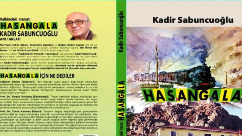 'Kalbimdeki manşet: Hasangala' kitabı yayında