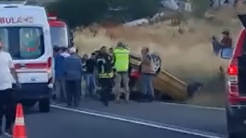 Erzurum'da trafik kazası: 1 ölü 1 ağır yaralı