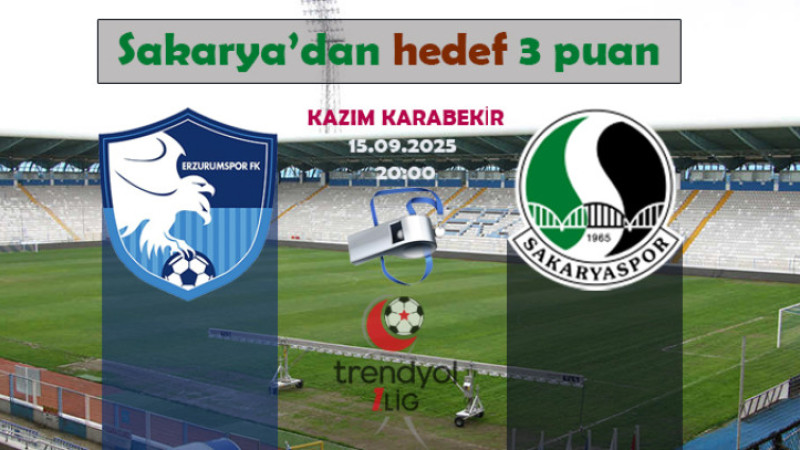 Erzurumspor FK maçını Metoğlu yönetecek