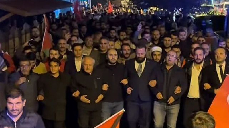 Dadaş Gazze'ye giden Sumud Filosu için Tek yürek oldu