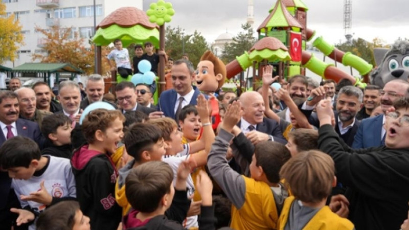 Yakutiye Belediyesi'nden örnek park