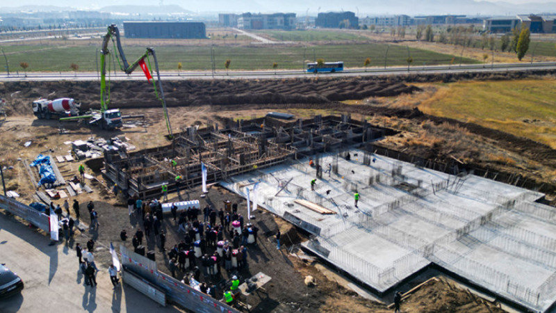 ETÜ Spor Bilimleri Binasının Temeli Atıldı